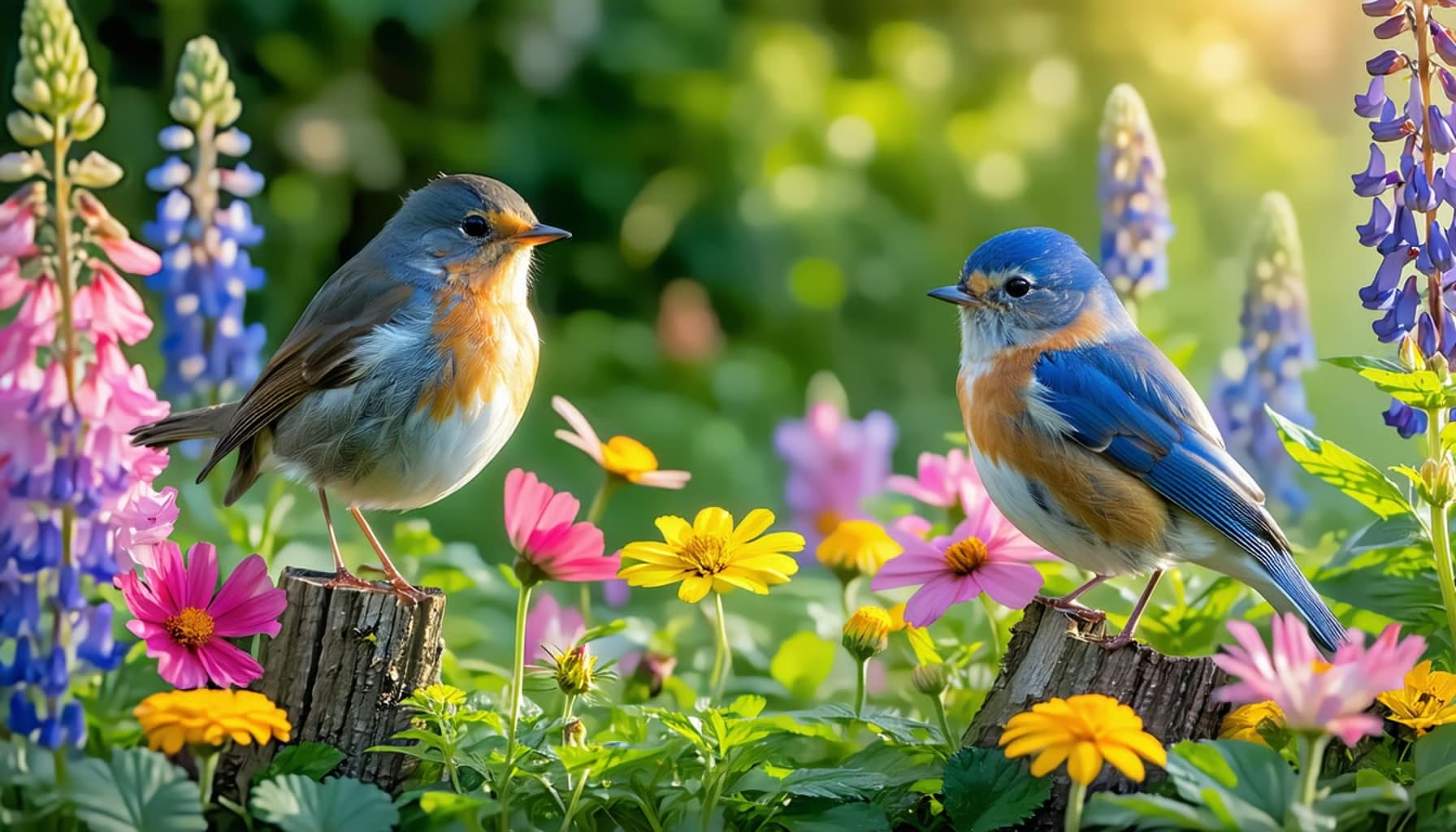 How to Attract Beautiful British Garden Birds to Your Home.