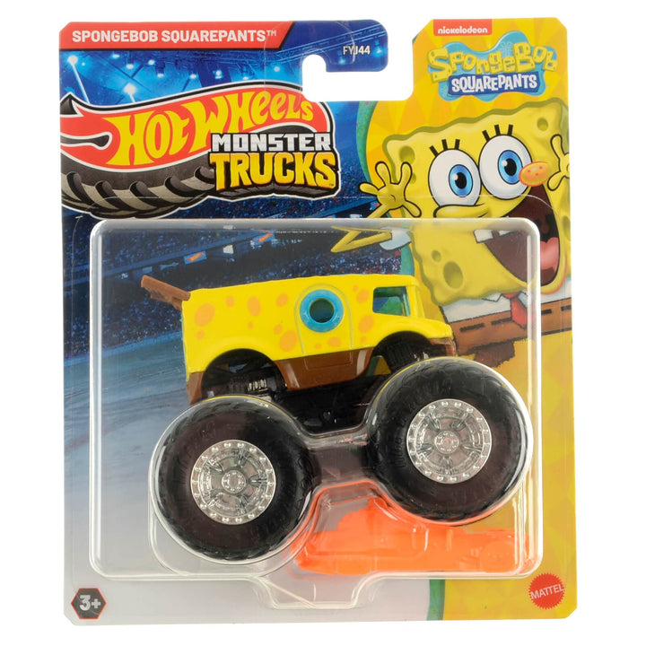 Spongebob Squarepants Hot Wheels Monster Trucks die-cast vehicle