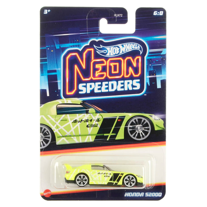 Honda S2000 Hot Wheels Neon Speeders die-cast car