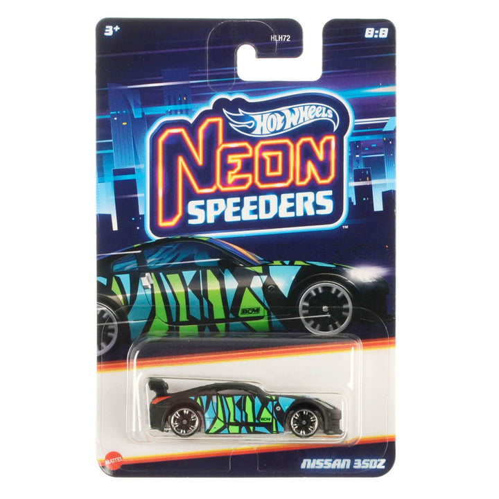 Nissan 350Z Hot Wheels Neon Speeders die-cast car