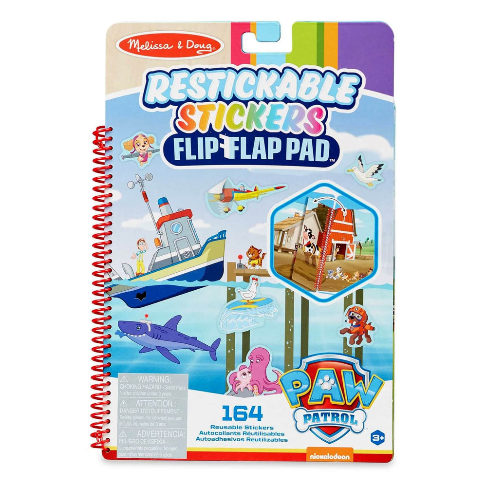 PAW Patrol Adventure Bay Restickable Stickers Flip Flap Pad