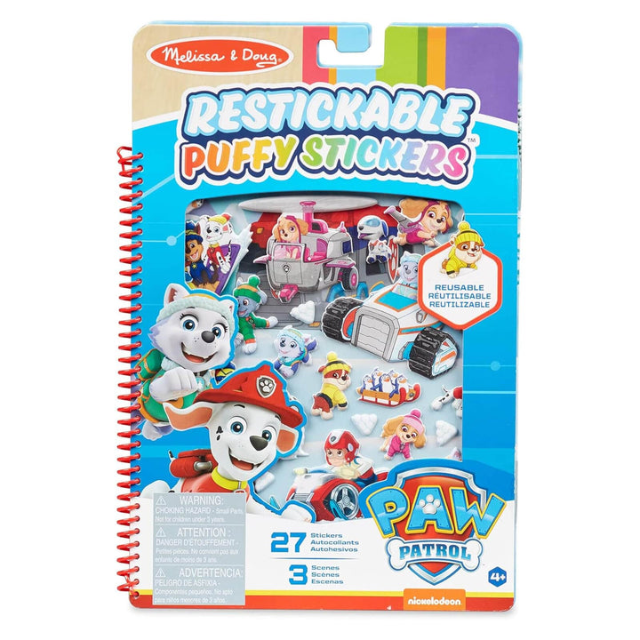 Jakes Mountain PAW Patrol Restickable Puffy Stickers activity book