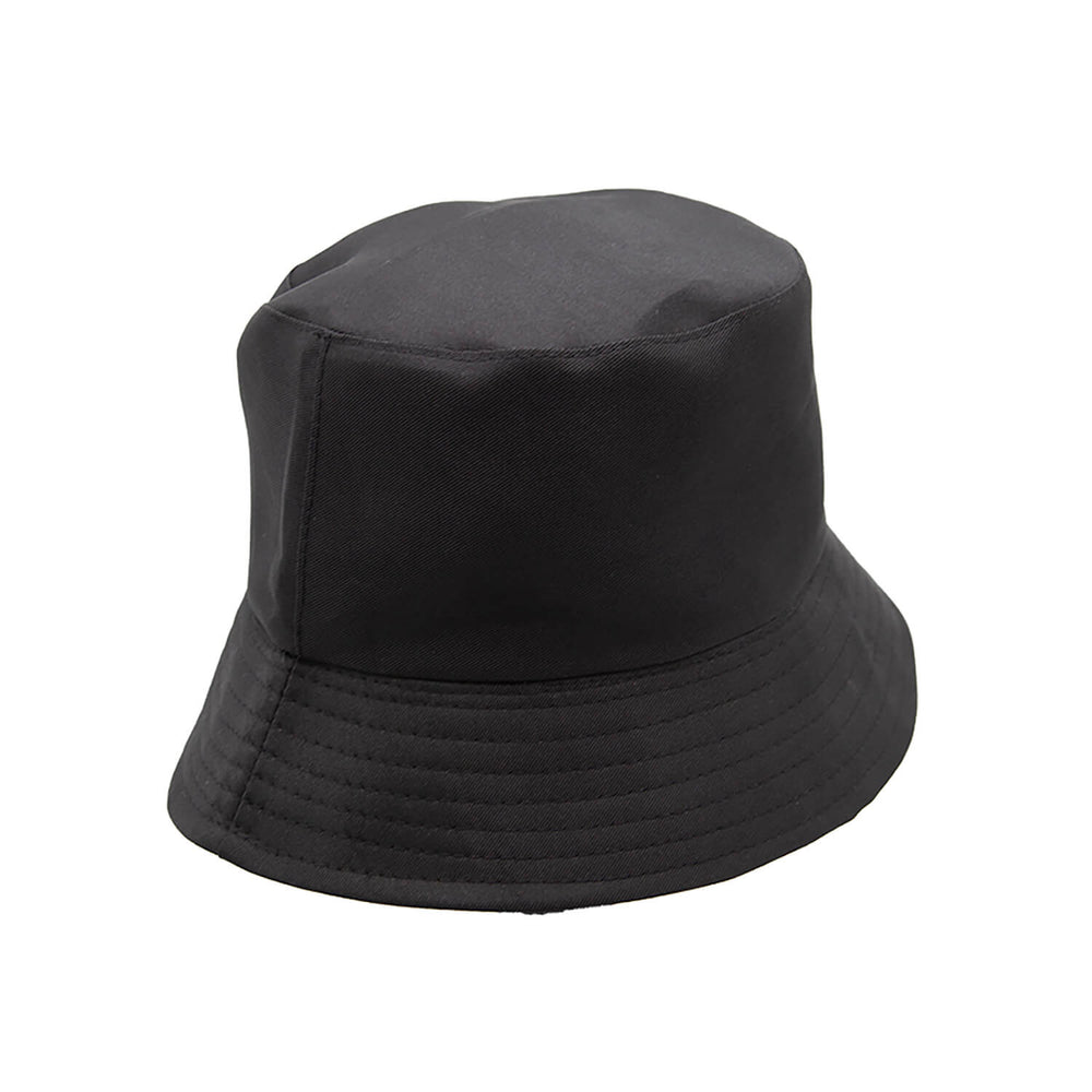 Black bucket hat for hip hop culture fancy dress costumes