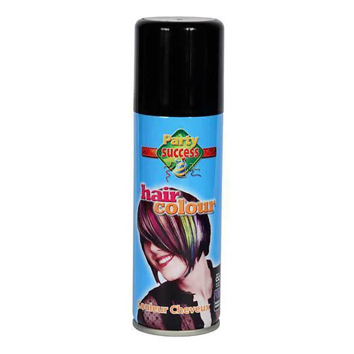 Black hair colour spray-in for fancy dress parties