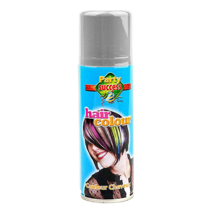 Silver hair colour spray-in for fancy dress parties
