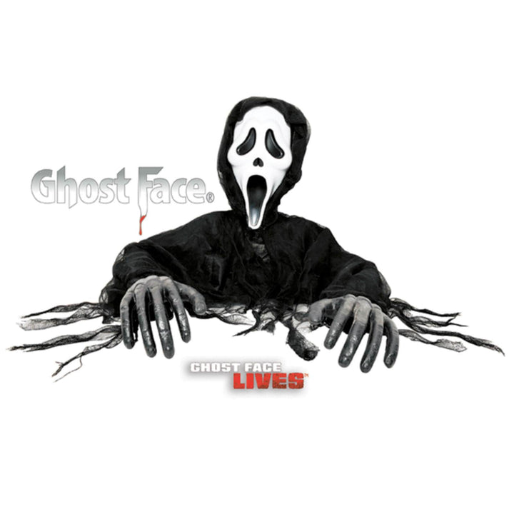 Ghost Face grave breaker outdoor Halloween decoration