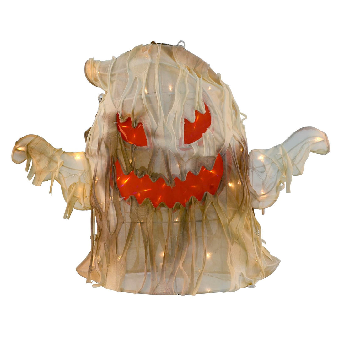 Light up ghost decoration for Halloween display