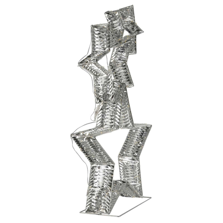 3 star stack of Christmas light decoration