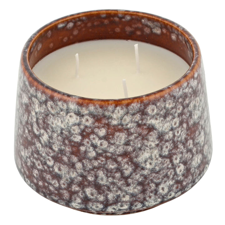 Luxury Christmas Scented Candle 3 Wick Ceramic Holder Gift Pack