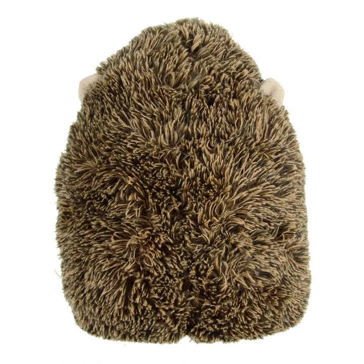 Back of a hedgehog door stopper with fleece spines