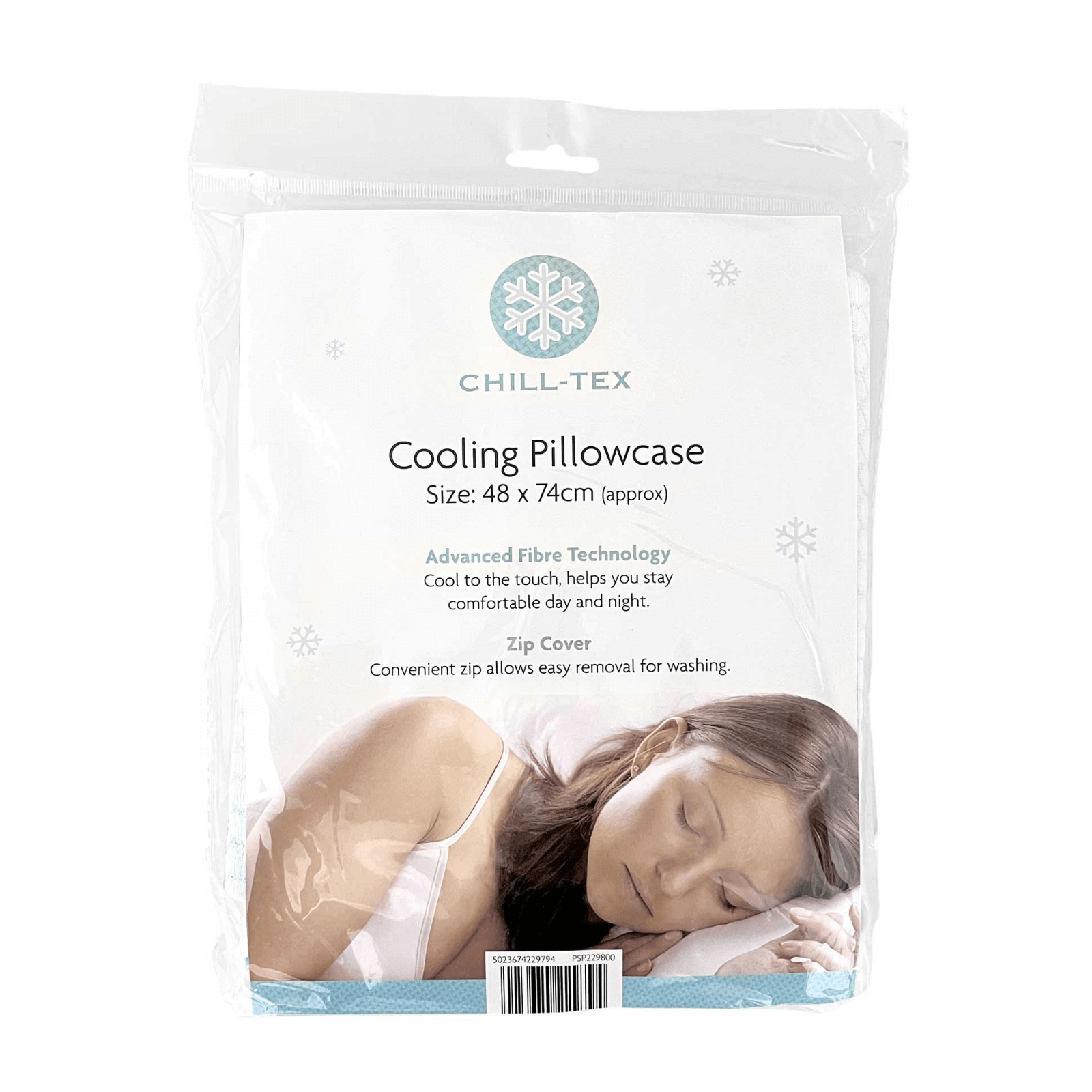 Accuratex Cooling Pillowcases Queen Set Of 2 - Envelope Closure, Soft & Breathable For Hot Sleepers, 20x30"