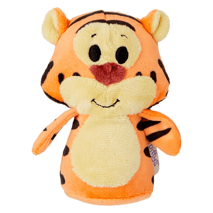 Plush toy of Tigger from Winnie the Pooh on a white background