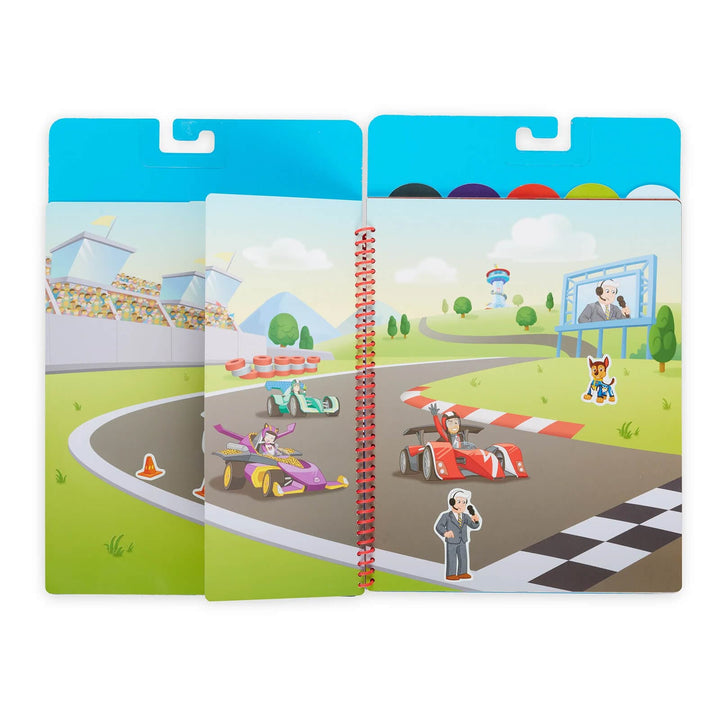 PAW Patrol Restickable Stickers Flip Flap Pad Spiral Book
