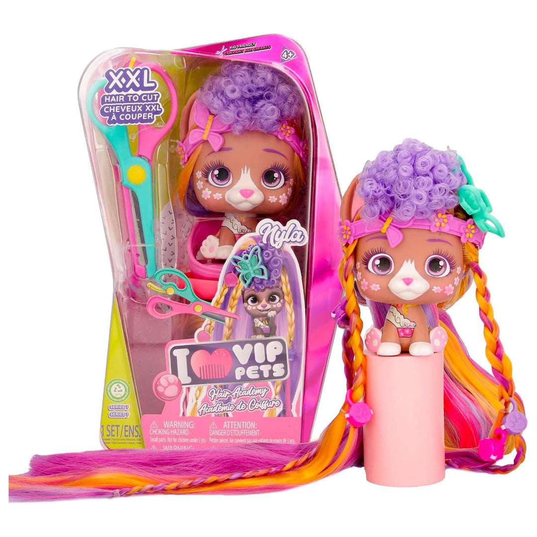VIP Pets Hair Academy Nyla Doll with XXL hair to cut and style