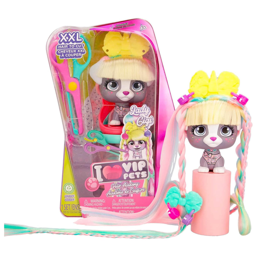 VIP Pets Hair Academy Lady Gigi Doll with XXL hair to cut and style