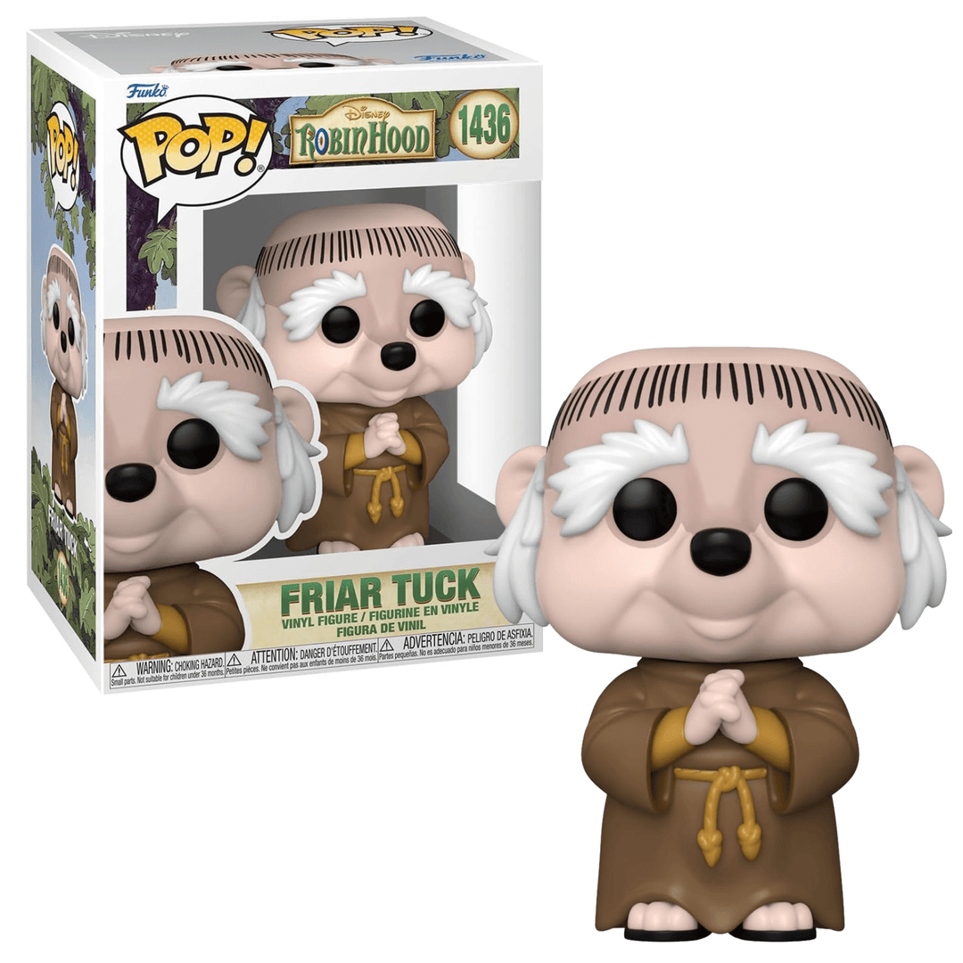Funko Pop! Robin Hood Friar Tuck Disney Vinyl Figure 10cm