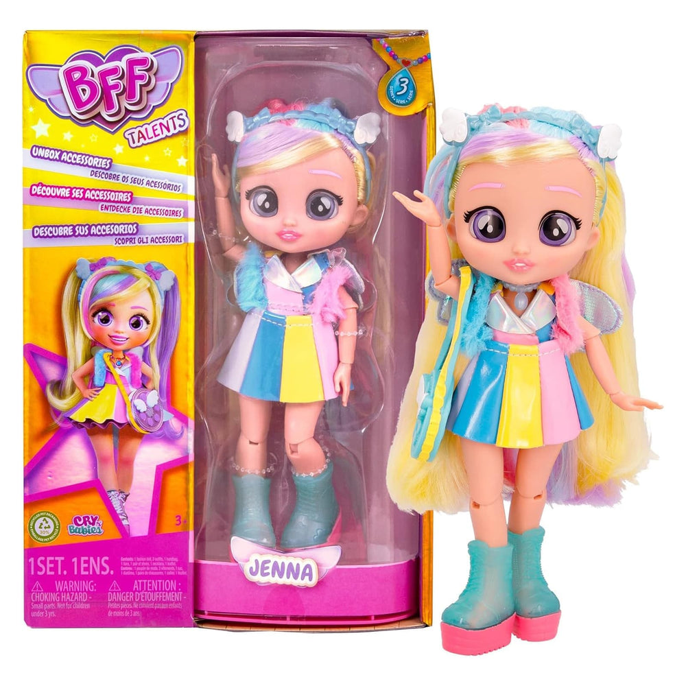 BFF Talents Series 3 Jenna fashion doll with accessories