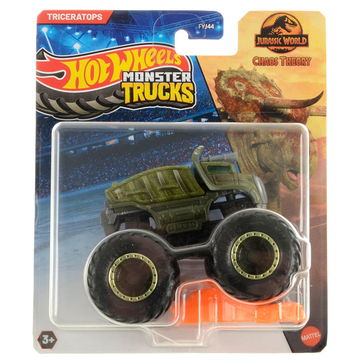 Hot Wheels Monster Trucks Die-Cast Metal Vehicle 1:64 Scale