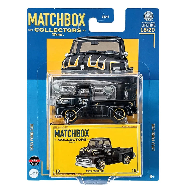Matchbox Collectors 1953 Ford COE truck model car in packaging