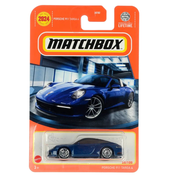 Porsche 911 Targa 4 model car from Matchbox die-cast collection 30782