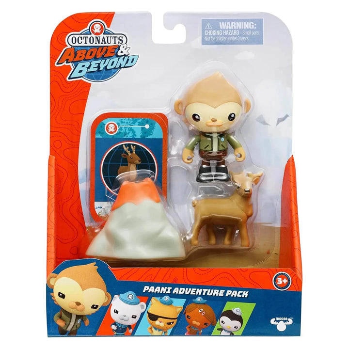 Octonauts Above & Beyond Paani Adventure Pack with figure, accessories and mission card