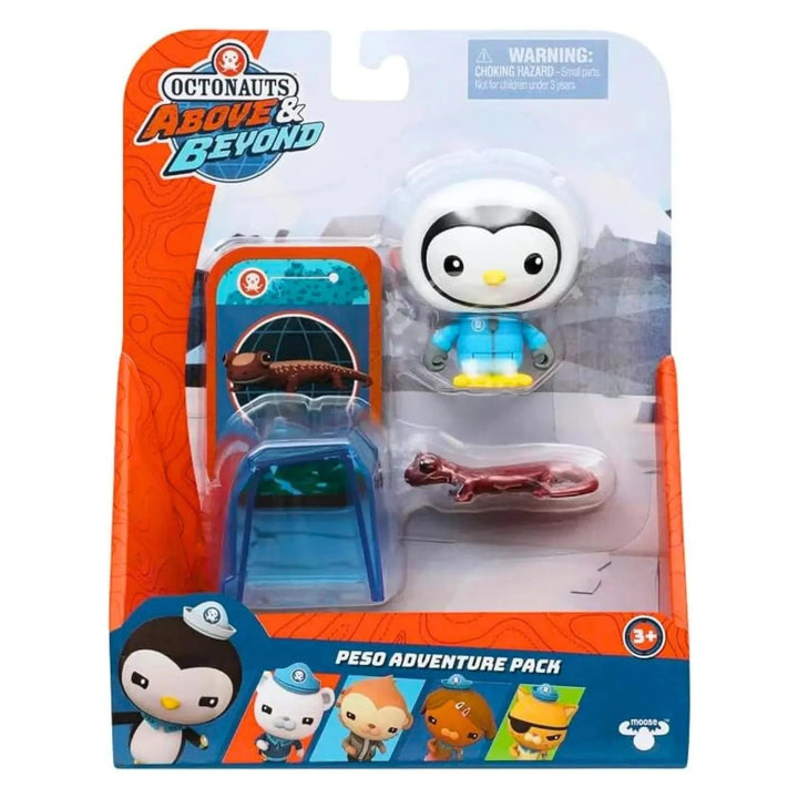 Octonauts Above & Beyond Peso Adventure Pack with figure, accessories and mission card