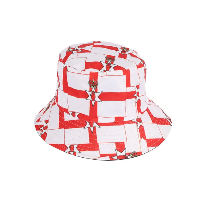 Ulster flag bucket hat for sports parties and fancy dress costumes