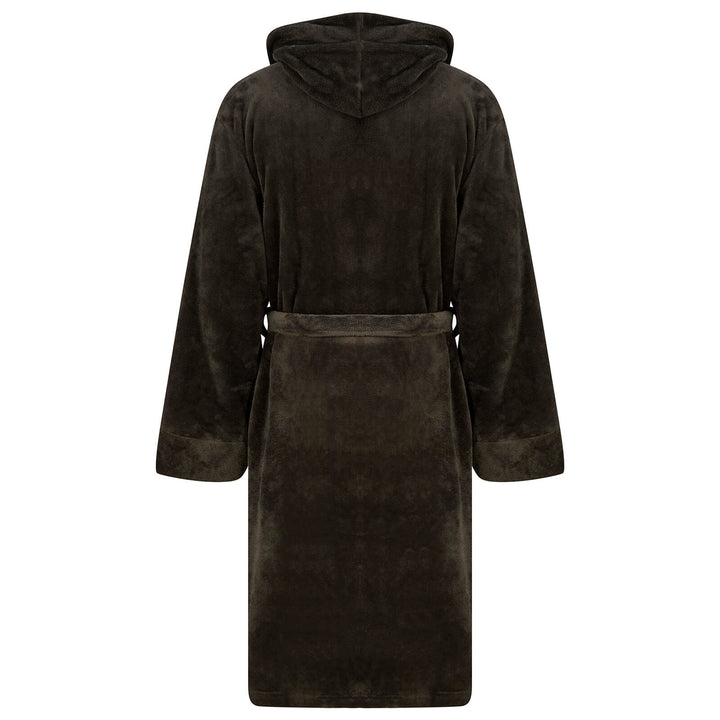 Mens Tokyo Laundry Hooded Soft Fleece Dressing Gown Robe