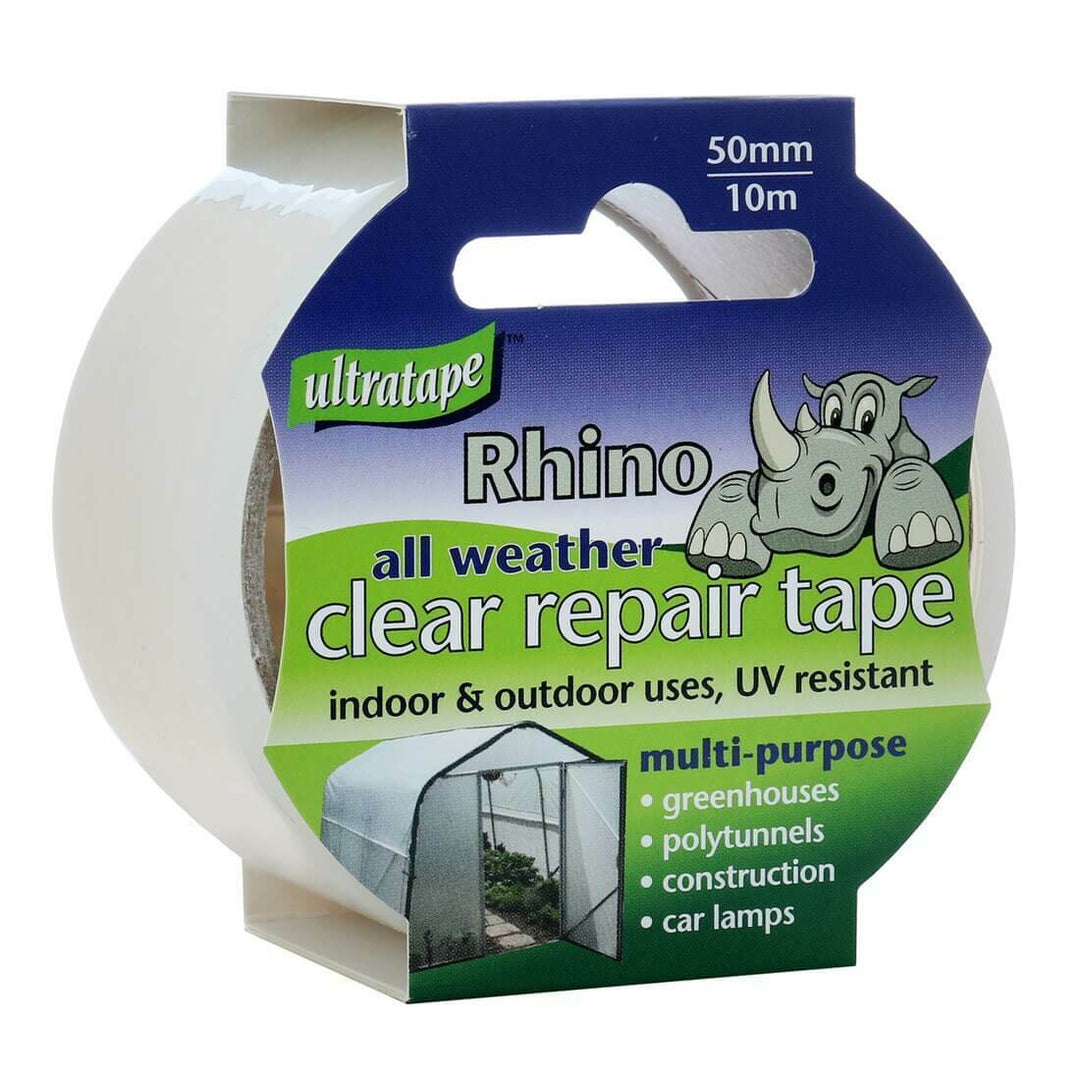 Ultratape Rhino All Weather Clear Repair Tape 50mm x 10m