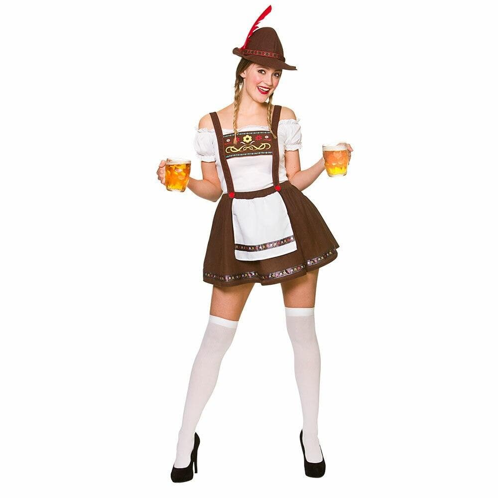Bavarian Beer Maid Fancy Dress Costume German Festival Girl XS-Stock.co.uk Bavarian Beer Maid Fancy Dress Costume German Festival Girl XS-Stock.co.uk