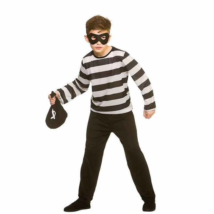 Sneaky Robber Childs Fancy Dress Costume Halloween Thief XL