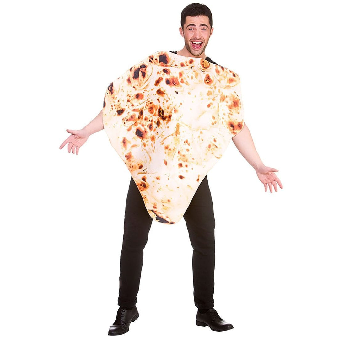 Adults Funny Naan Bread Indian Food Costume Fancy Dress Party