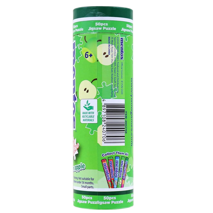 Mentos Mini Jigsaw Puzzle Sweets Tube 50 Pieces Age 6+