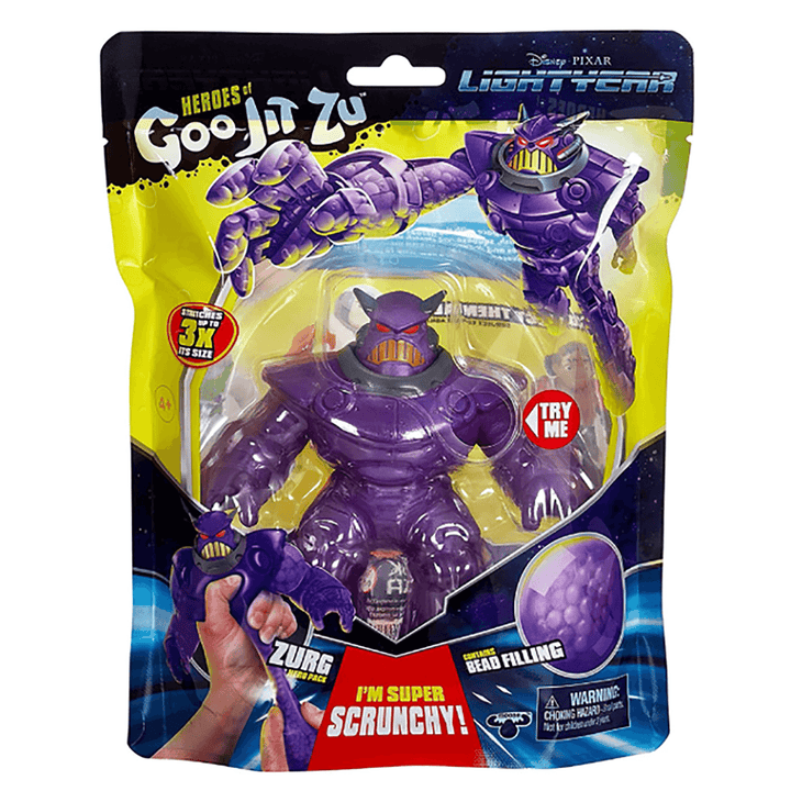 Heroes Of Goo Jit Zu Stretch Action Figure Lightyear Hero Pack Zurg