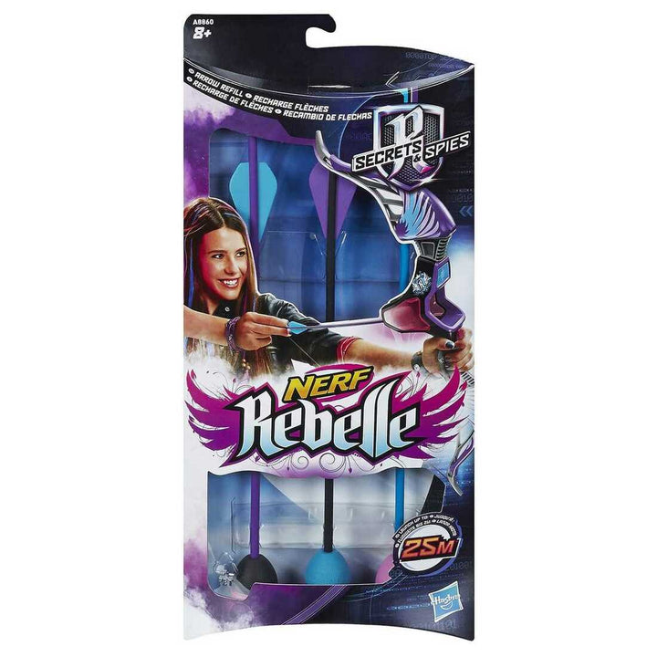 Nerf Rebelle Arrow Crossbow Bow Toy Blaster 3 Pack Refill