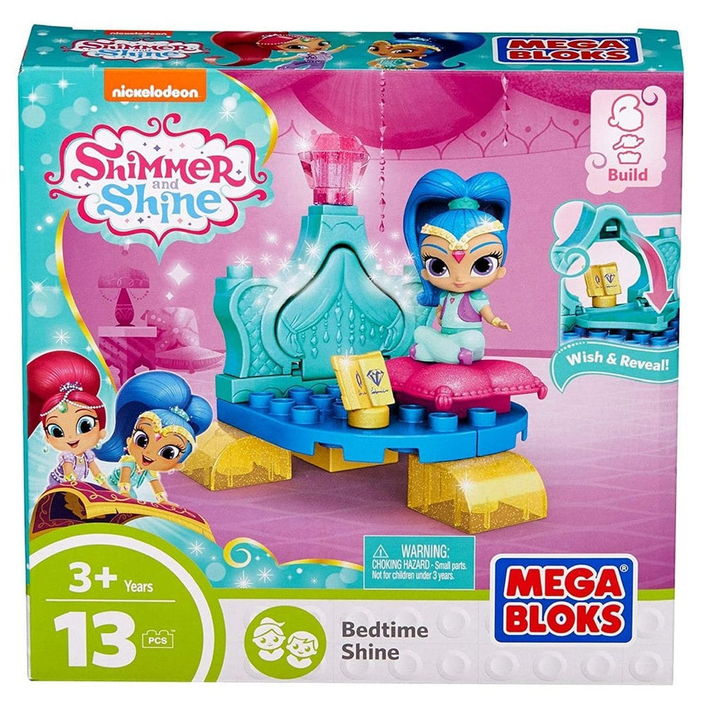 Mega Bloks Shimmer And Shine Bedtime Shine Playset Age 3+
