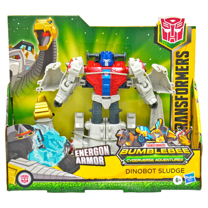 Transformers Action Figure With Energon Armour Ultra Class 15cm Dinobot Sludge