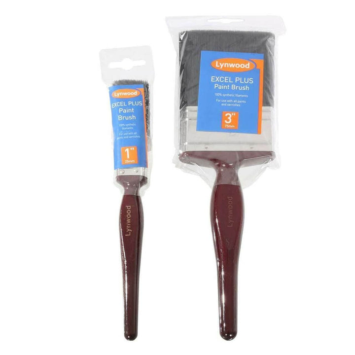 Lynwood Excel Plus Paintbrush Varnish Synthetic Bristles