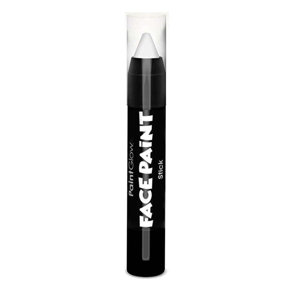 PaintGlow Face Paint Stick Body Art Colour Design 3.5g White