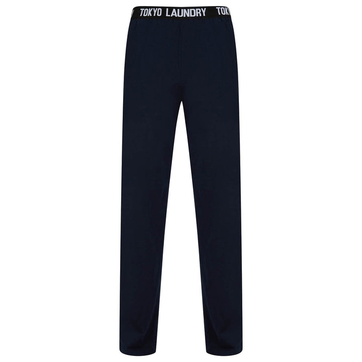 Mens Tokyo Laundry Lounge Pants Pyjama Bottoms Navy / S