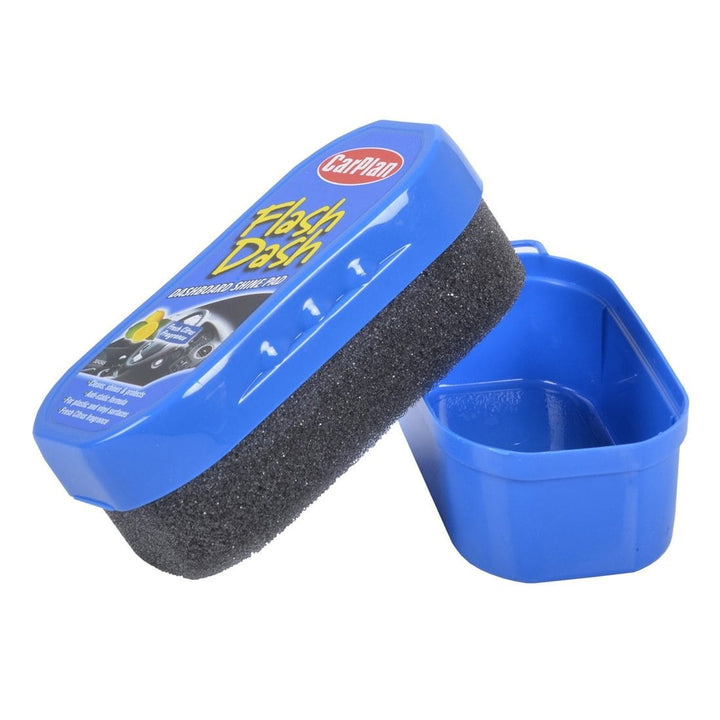 Flash Dash Dashboard Shine Pad Clean Protect Citrus Scent