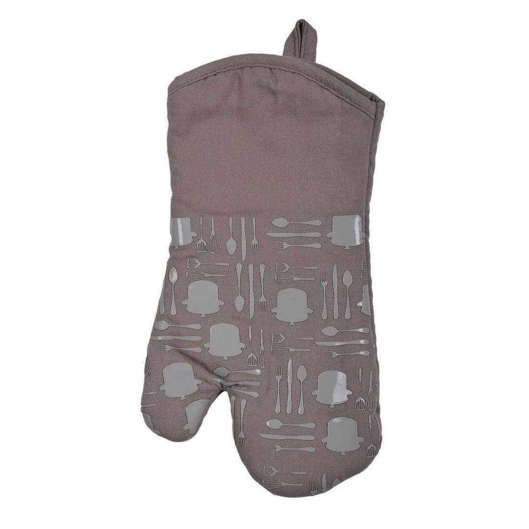 Neoprene Oven Glove Gauntlet Kitchen Heat Resistant Silicone Stone