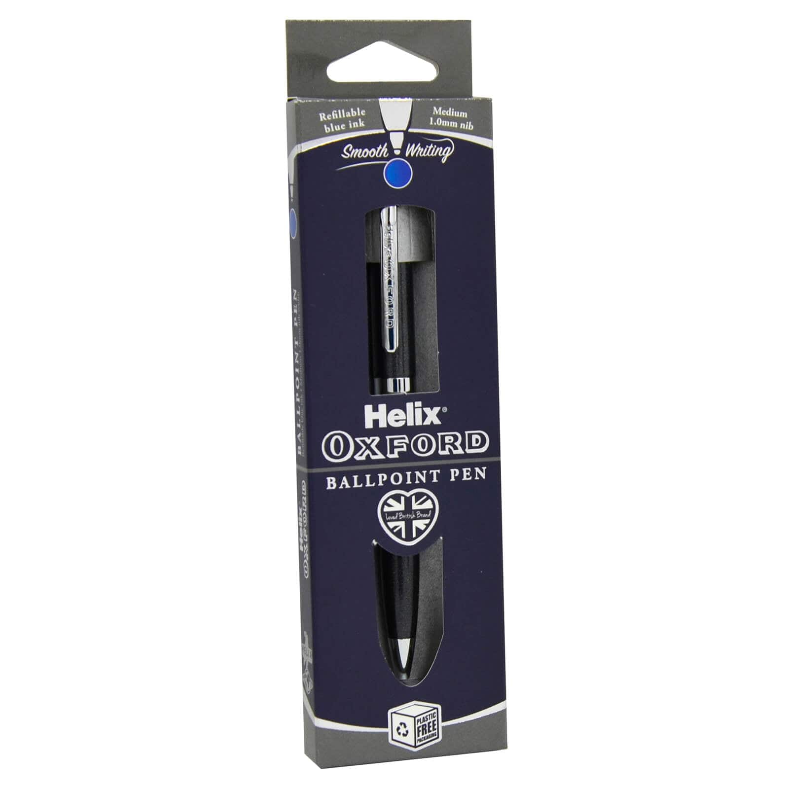 Buy Ballpoint Pen Helix Oxford Smooth Writing Refillable XS Stock