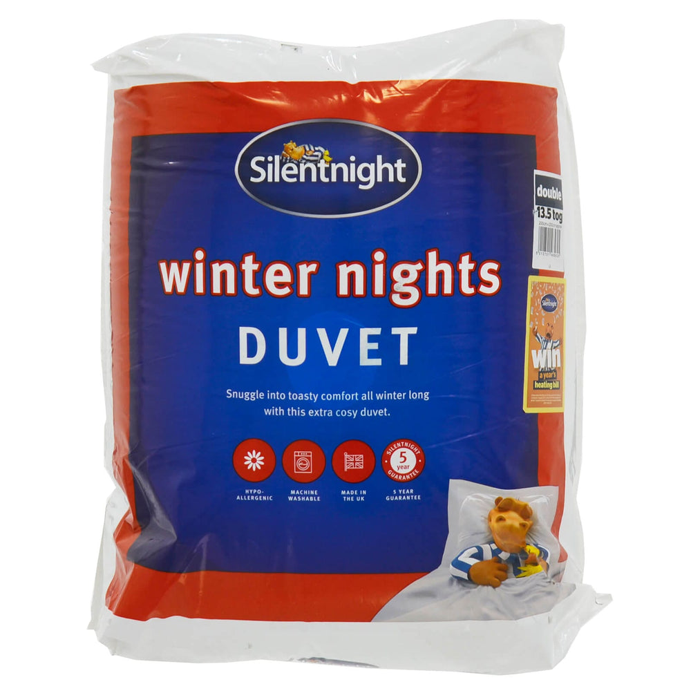 Silentnight Winter Nights Duvet Extra Cosy Quilt 13.5 Tog Double