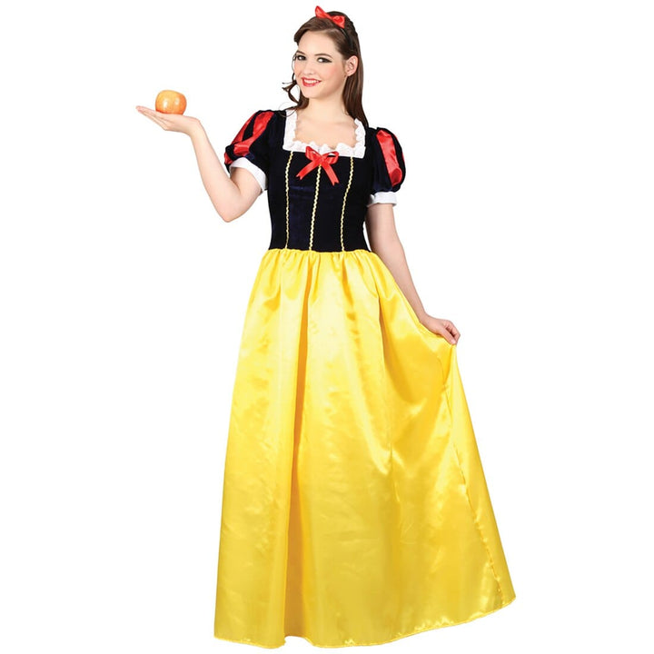 Womens Snow Princess Fairytale Party Halloween Costume L (UK 18-20)