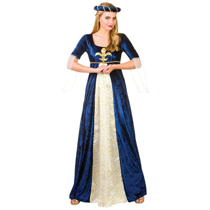 Womens Medieval Maiden Fancy Dress Halloween Costume L (UK 18-20)
