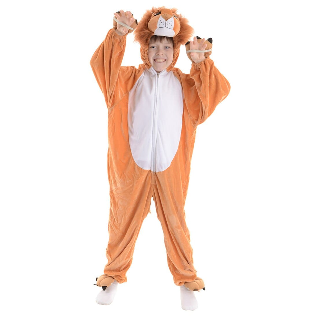 Boogie Woogie Lion Kids Animal Fancy Dress Costume Halloween L (7-8 years)