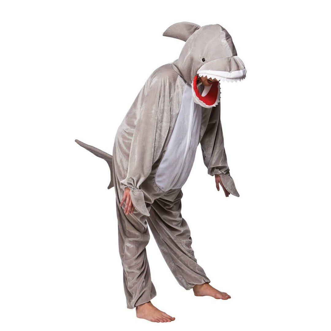 Kids Shark Open Mouth Fancy Dress Halloween Party Costume L (7-8 years)