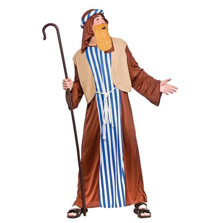 Joseph Adults Nativity Play Mens Christmas Costume One Size
