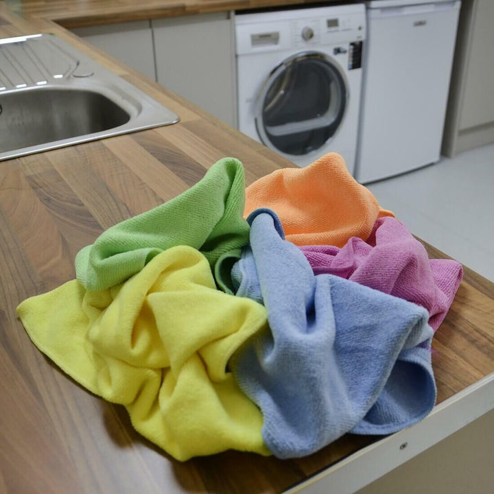 Microfibre Home Kitchen Car Valeting Dusters Cleaning Cloths
